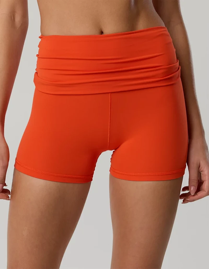 OFFLINE By Aerie Real Me XTRA Foldover High Waisted 3" Bike Short