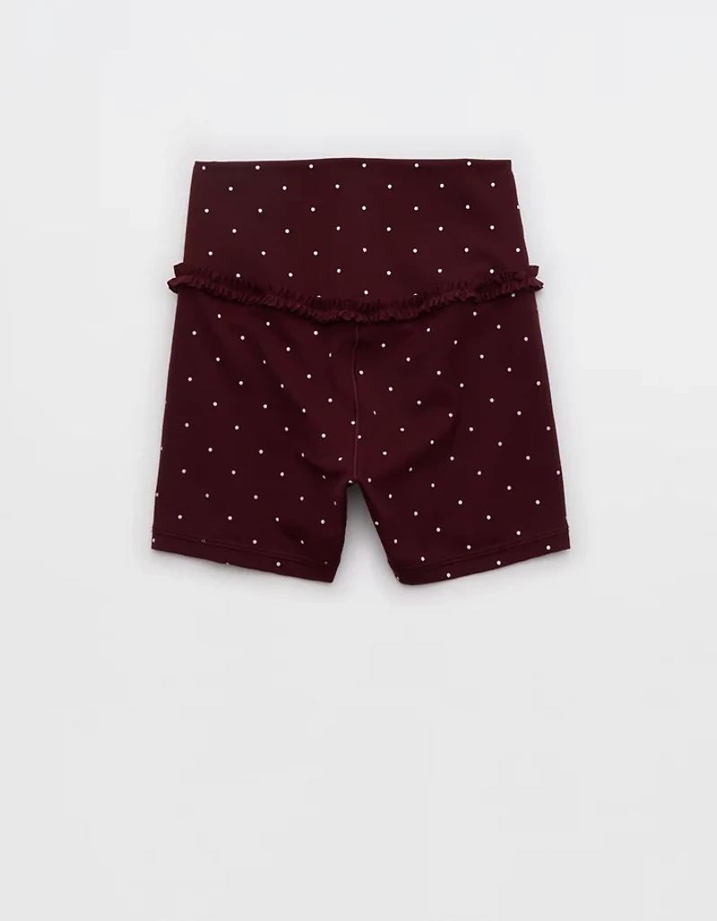 OFFLINE By Aerie Real Me XTRA High Waisted 3" Ruffle Bike Short