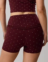 OFFLINE By Aerie Real Me XTRA High Waisted 3" Ruffle Bike Short
