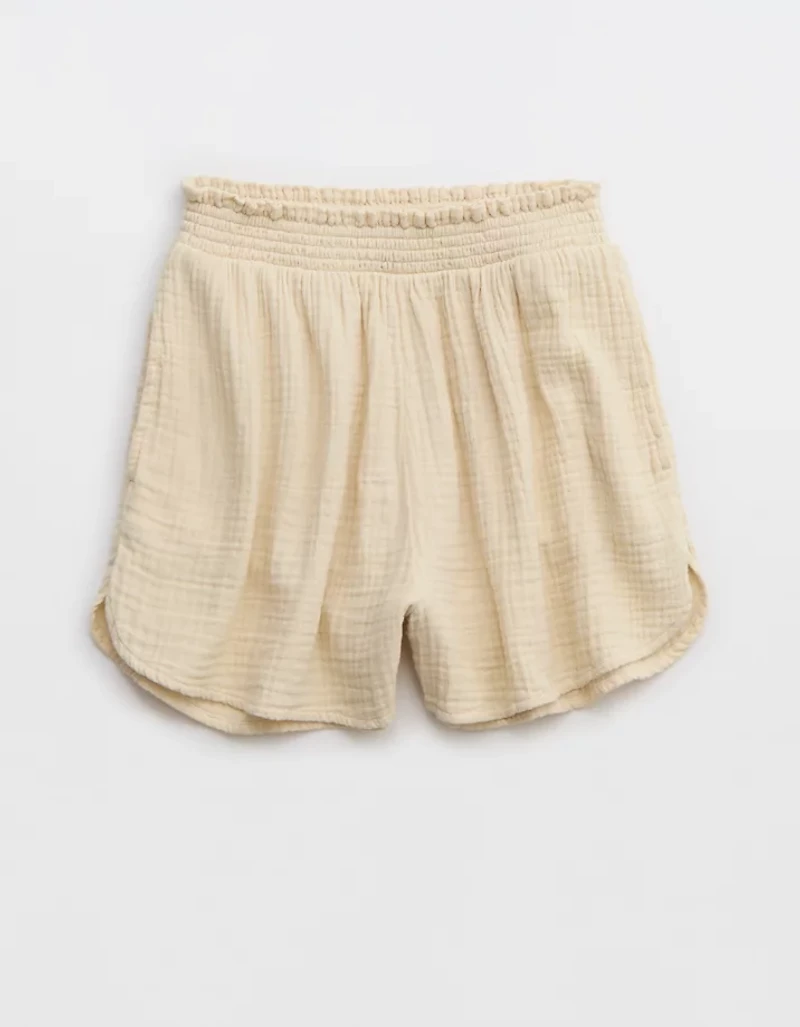 Aerie Gauzy High Waisted Short