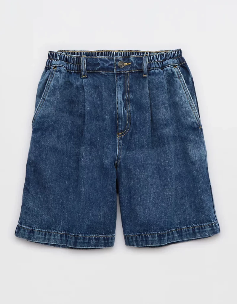 Aerie Denim Trouser Jort