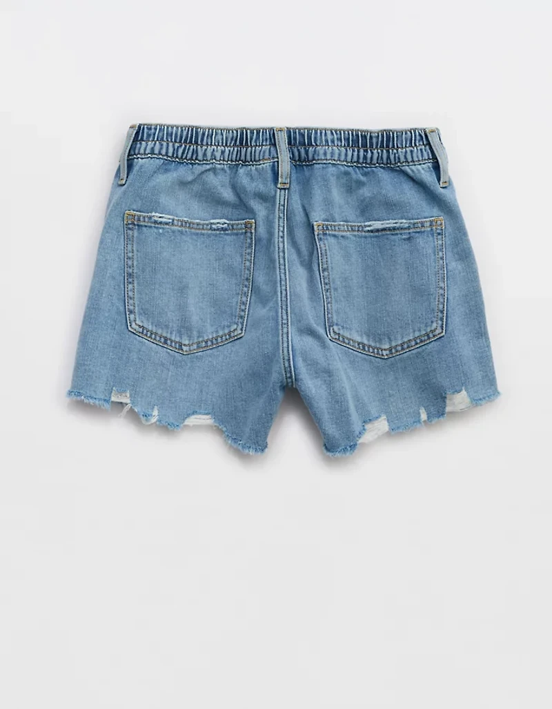 Aerie Daydream Distressed Denim Short