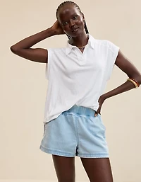 Aerie Daydream Denim Stretch Short