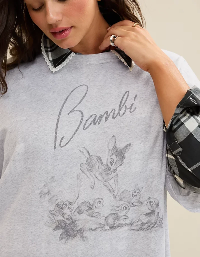 Aerie Bambi Sleep Happens Night Tee