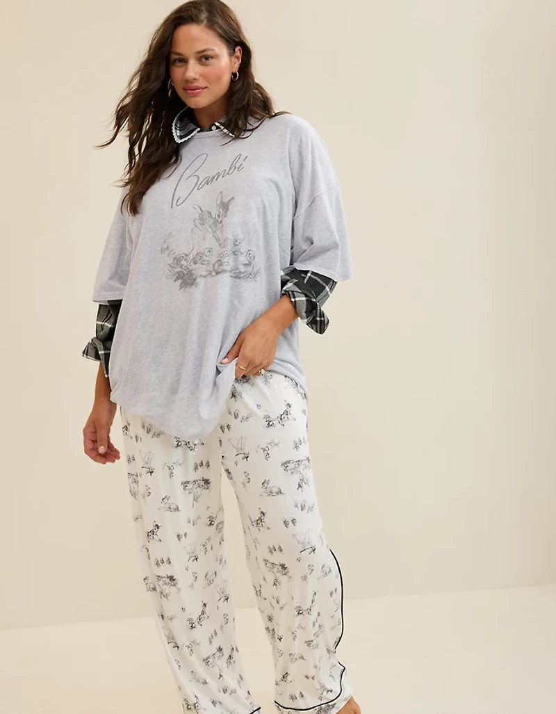 Aerie Bambi Sleep Happens Night Tee