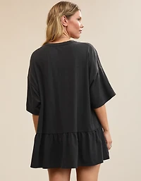 Aerie Sleep Happens Ruffle Night Tee