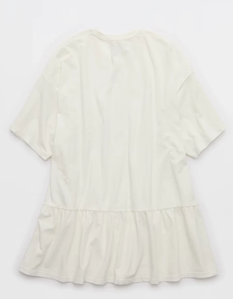 Aerie Sleep Happens Ruffle Night Tee