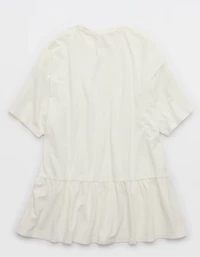 Aerie Sleep Happens Ruffle Night Tee