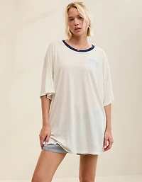 OVERSLEPT by Aerie Sleep Happens Night Tee