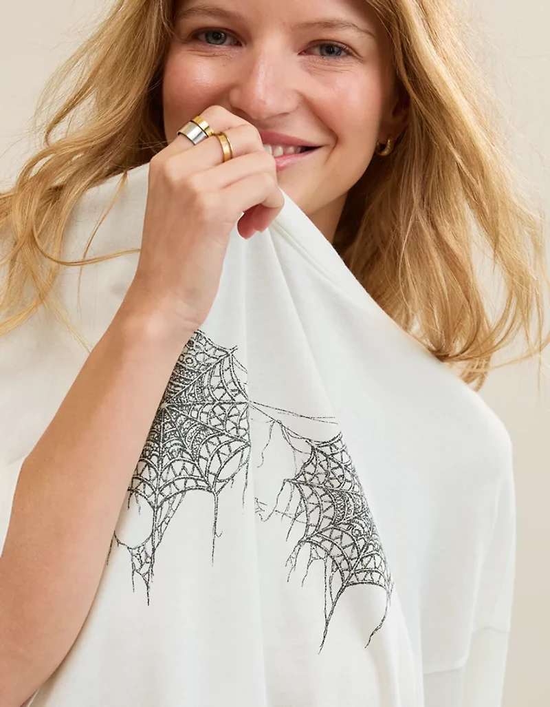 OVERSLEPT by Aerie Sleep Happens Night Tee
