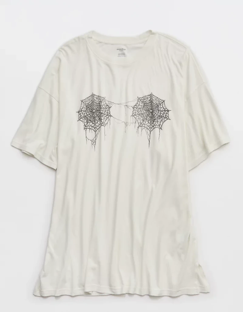 OVERSLEPT by Aerie Sleep Happens Night Tee