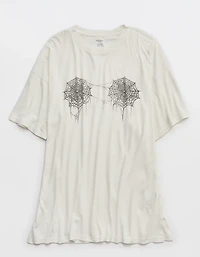 OVERSLEPT by Aerie Sleep Happens Night Tee