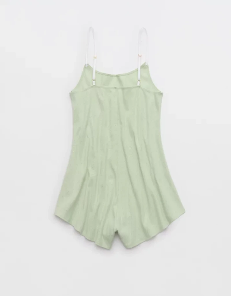 Aerie Off-Duty Pointelle Romper