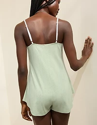 Aerie Off-Duty Pointelle Romper