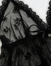 OVERSLEPT by Aerie Sheer Lace Nightie