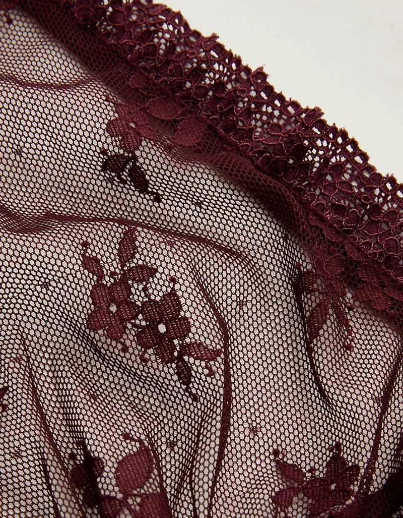 OVERSLEPT by Aerie Sheer Lace Nightie