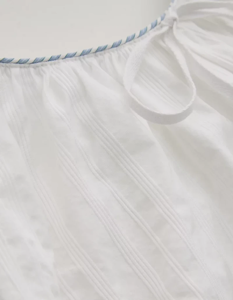 OVERSLEPT by Aerie Seersucker Nightie