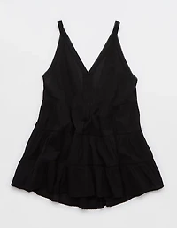 Aerie Tiered Coverup Mini Dress