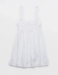 Aerie Tie Front Coverup Dress