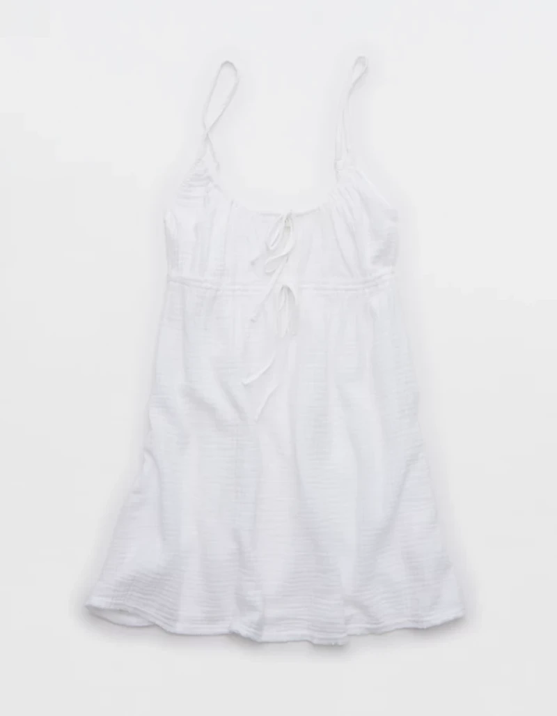 Aerie Tie Front Coverup Dress