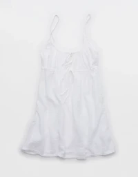 Aerie Tie Front Coverup Dress