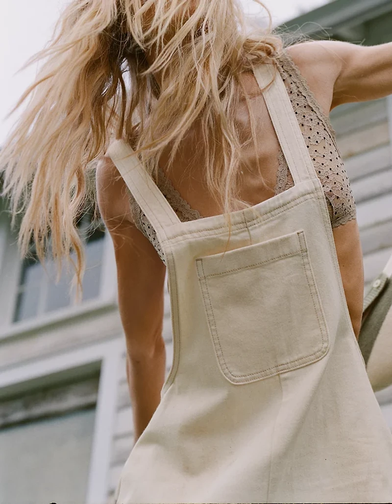 Aerie Denim Overall