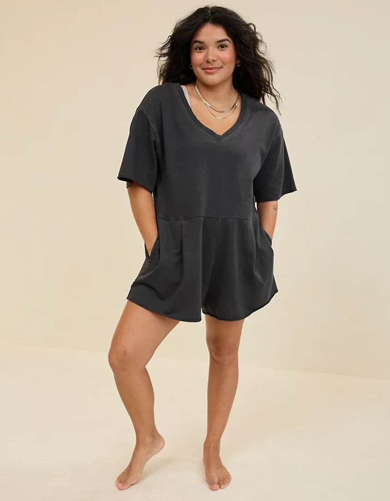 Aerie V-Neck Romper
