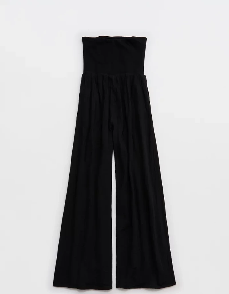 Aerie At The Barre Strapless Jumpsuit
