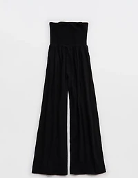 Aerie At The Barre Strapless Jumpsuit