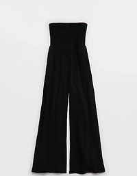Aerie At The Barre Strapless Jumpsuit