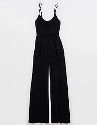 Aerie At The Barre Smocked Jumpsuit