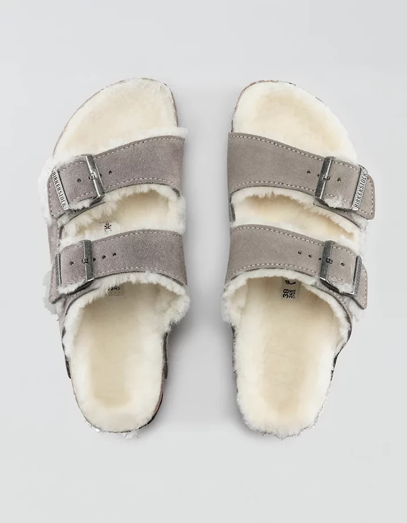Birkenstock Shearling Arizona Sandal