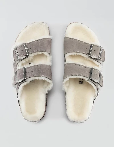 Birkenstock Shearling Arizona Sandal