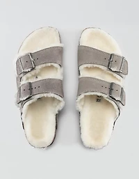 Birkenstock Shearling Arizona Sandal