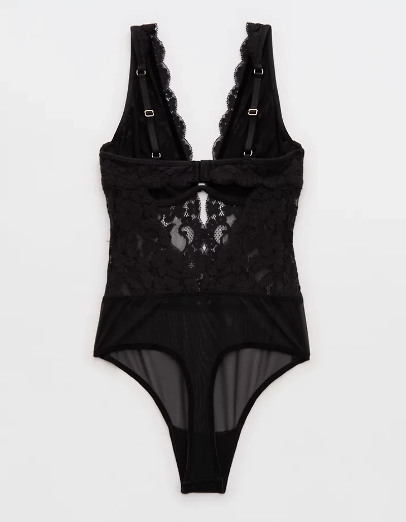 Show Off Chenille Lace Bodysuit