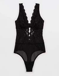 Show Off Chenille Lace Bodysuit