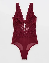 Show Off Chenille Lace Bodysuit