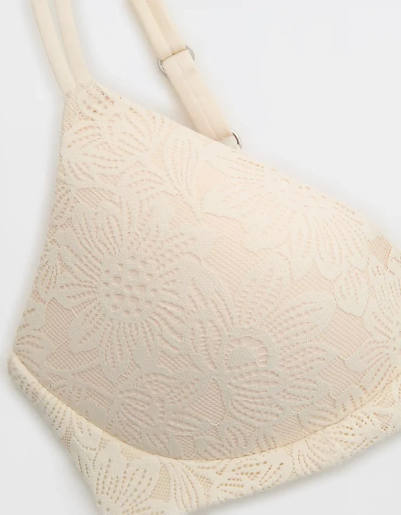 Sunnie Bloom Lace Wireless Push Up Bra