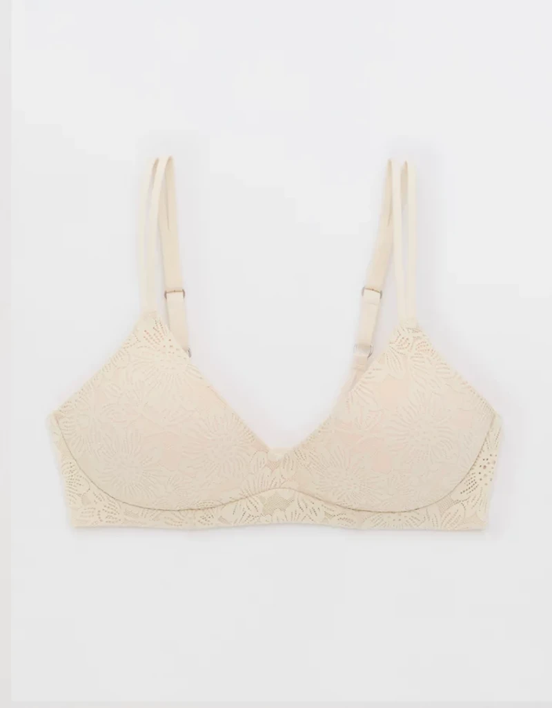 Sunnie Bloom Lace Wireless Push Up Bra