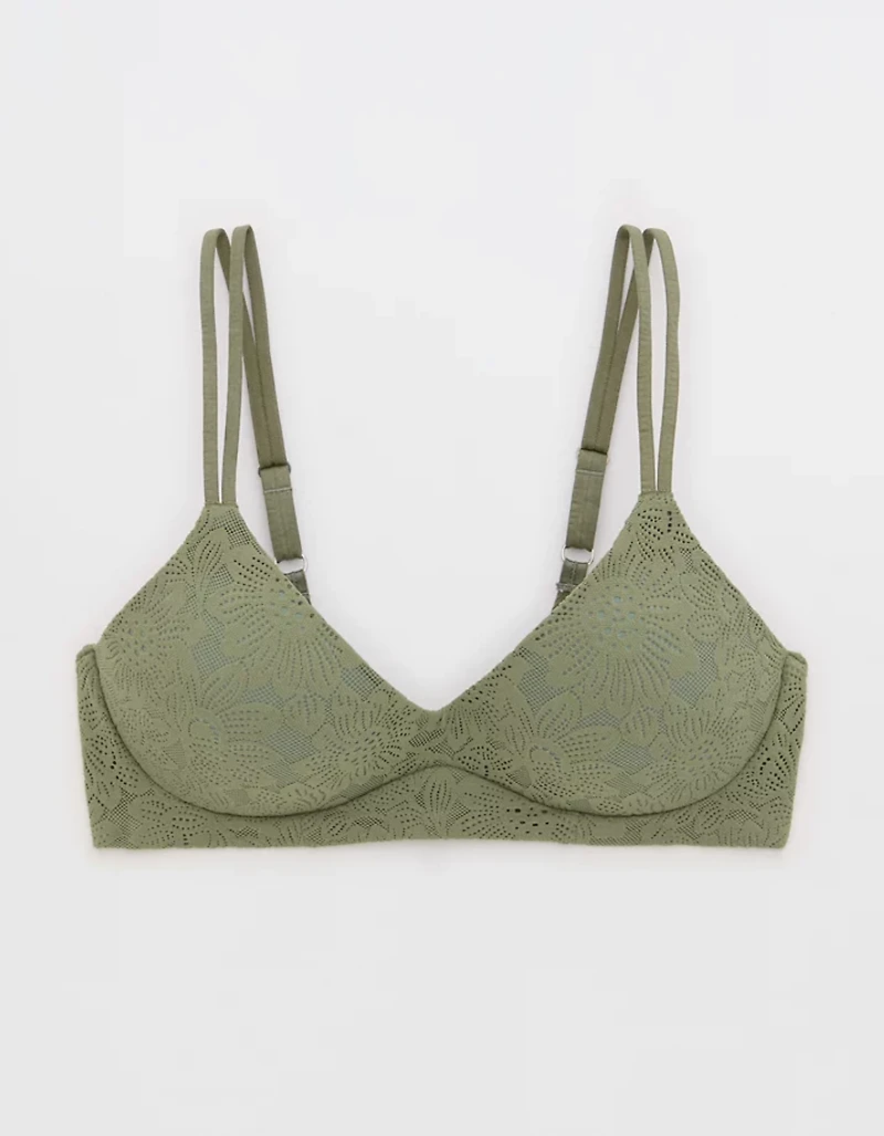 Sunnie Bloom Lace Wireless Push Up Bra