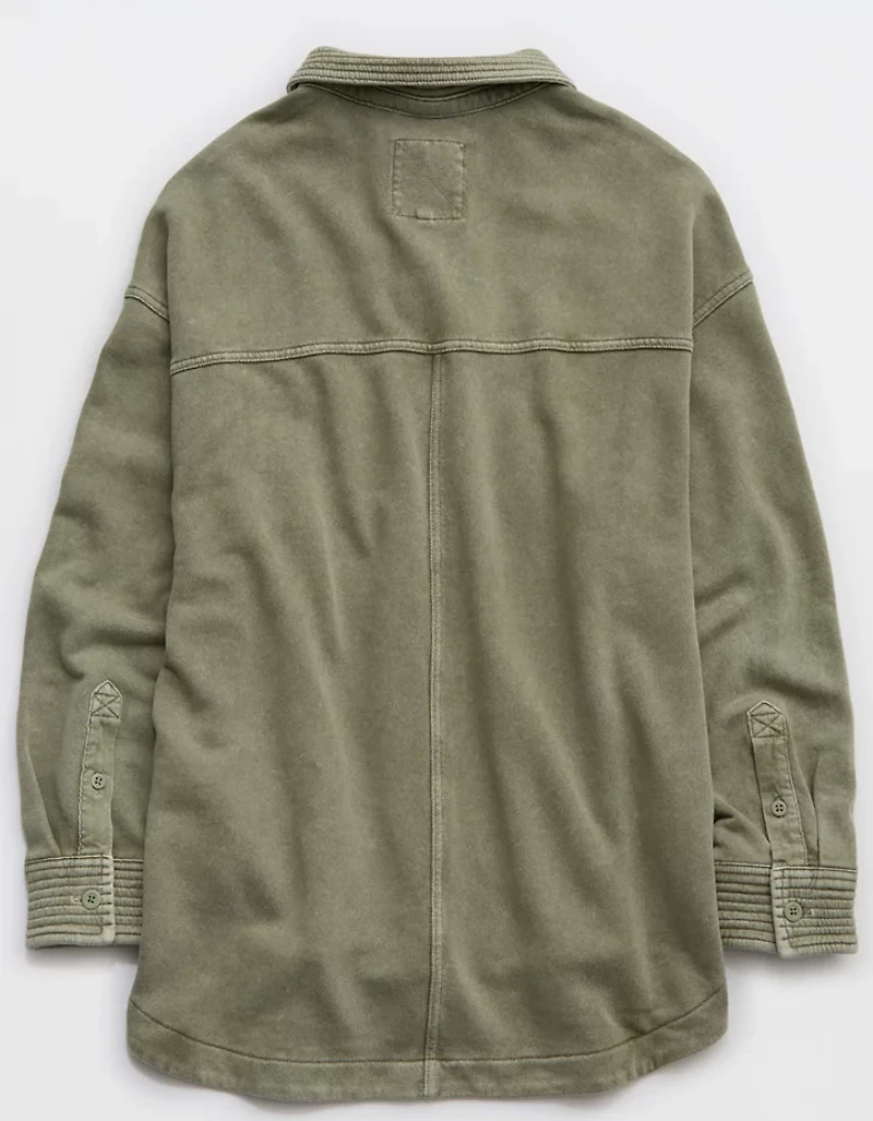 Aerie Popover Polo Sweatshirt