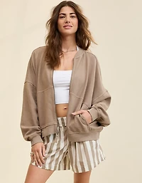 Aerie Full Zip Sweatshirt