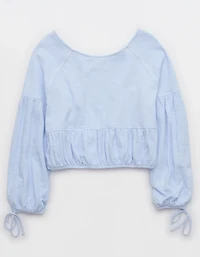 Aerie Endless Summer Cropped Sweatshirt