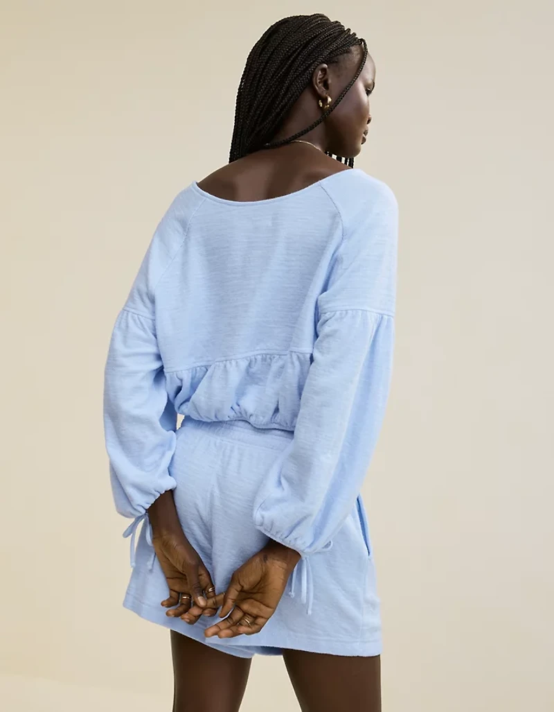 Aerie Endless Summer Cropped Sweatshirt