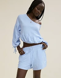 Aerie Endless Summer Cropped Sweatshirt