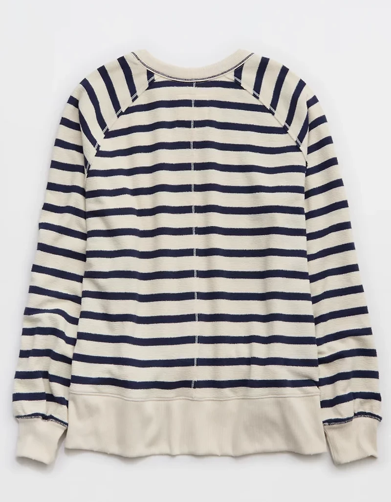 Aerie East West Crew Sweatshirt