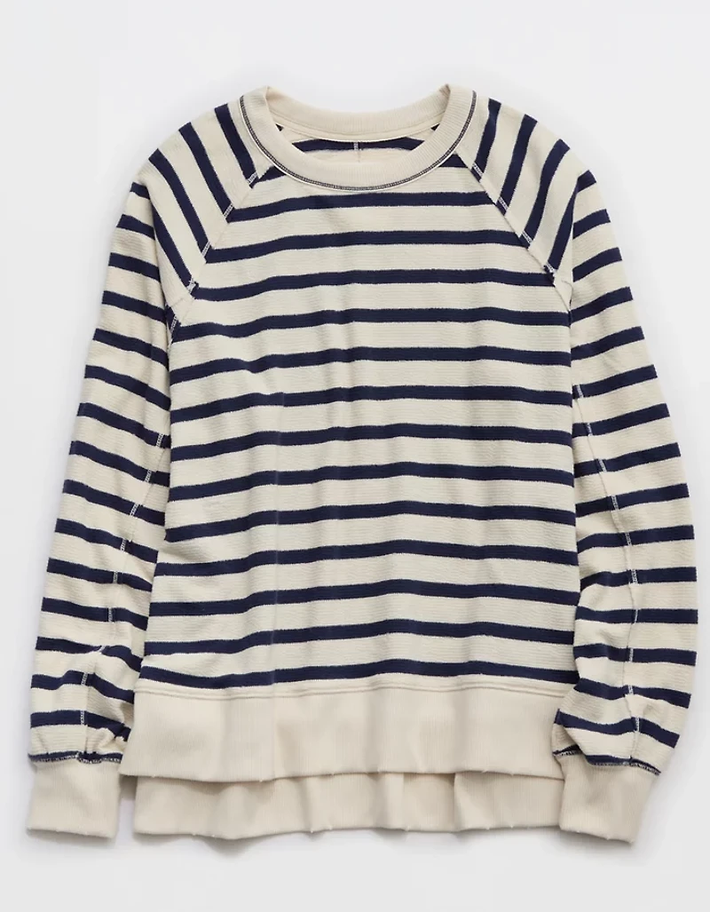 Aerie East West Crew Sweatshirt