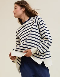 Aerie East West Crew Sweatshirt