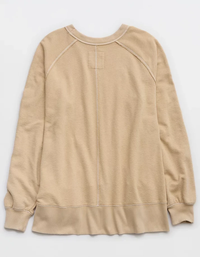 Aerie East West Crew Sweatshirt