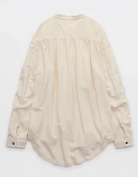 Aerie Roll With It Lightweight Fleece Shirt